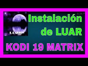 Read more about the article 💠 Instalar Luar Kodi 19 Matrix 🔥 para ADDONS Compatibles con Kodi Matrix 19